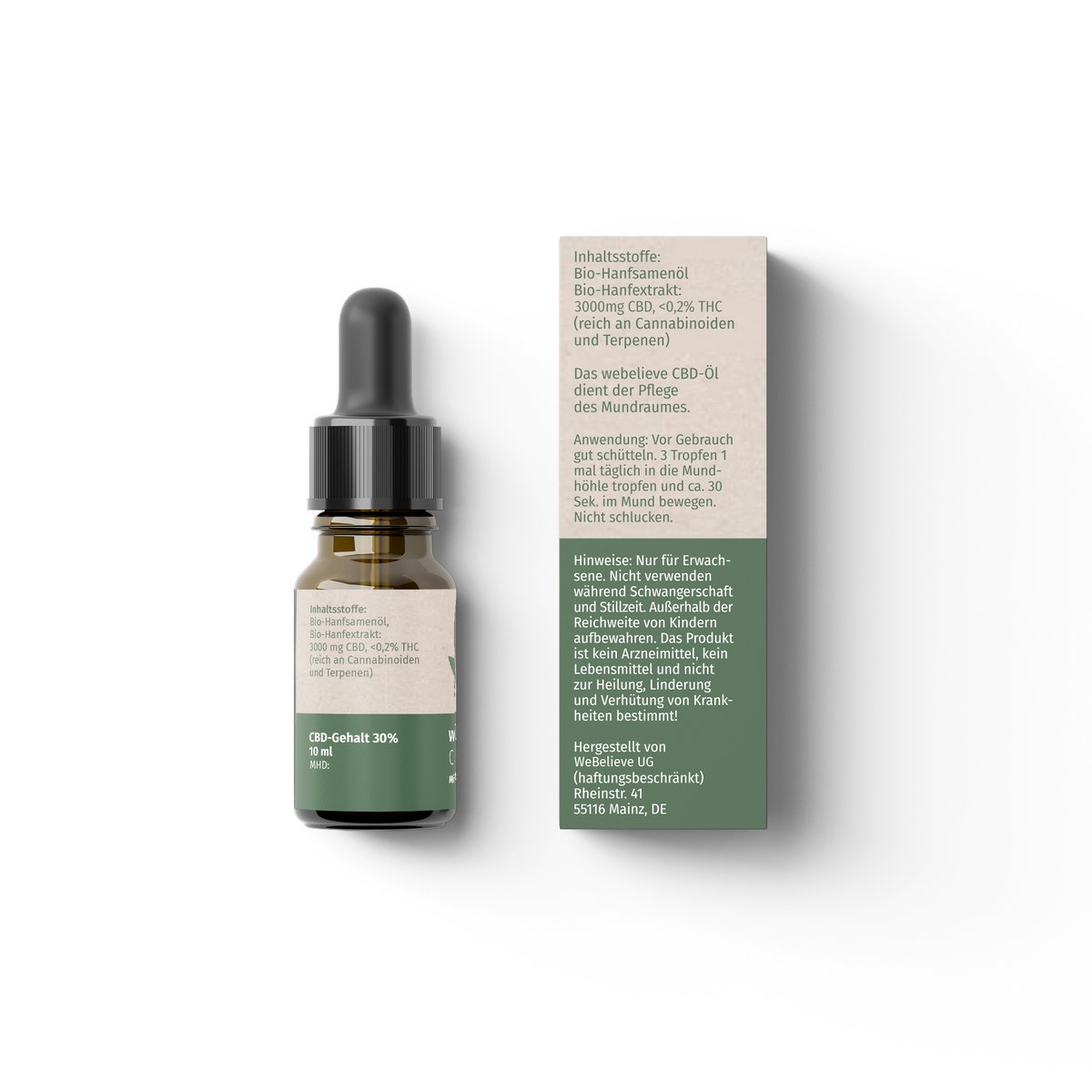 CBD mondolie 30% | 3000 mg | Biologische hennepolie