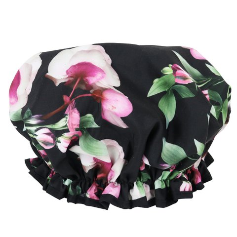 WS -douchekap Pretty Begonia Black