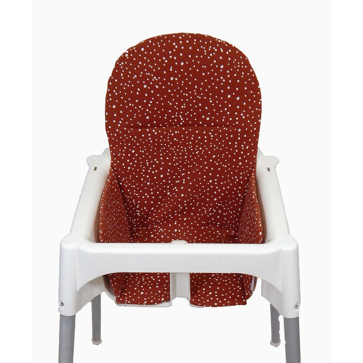 Ikea Antilop Insert Cushion - Rust/Red with White Dots