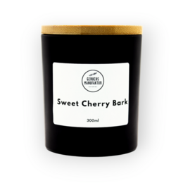 Premium duftlys "Sweet Cherry Bark" -sød og frugtagtig