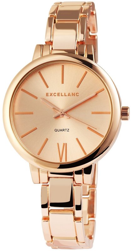 Excellanc ladies' watch with metal bracelet