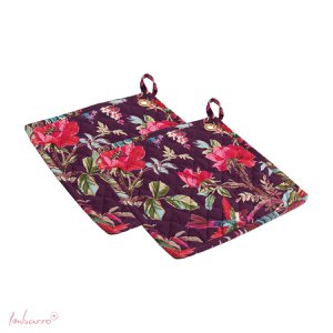 Pannenlappen Paradise - set van 2 Purple