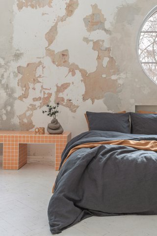 Linen bedding set / Midnight