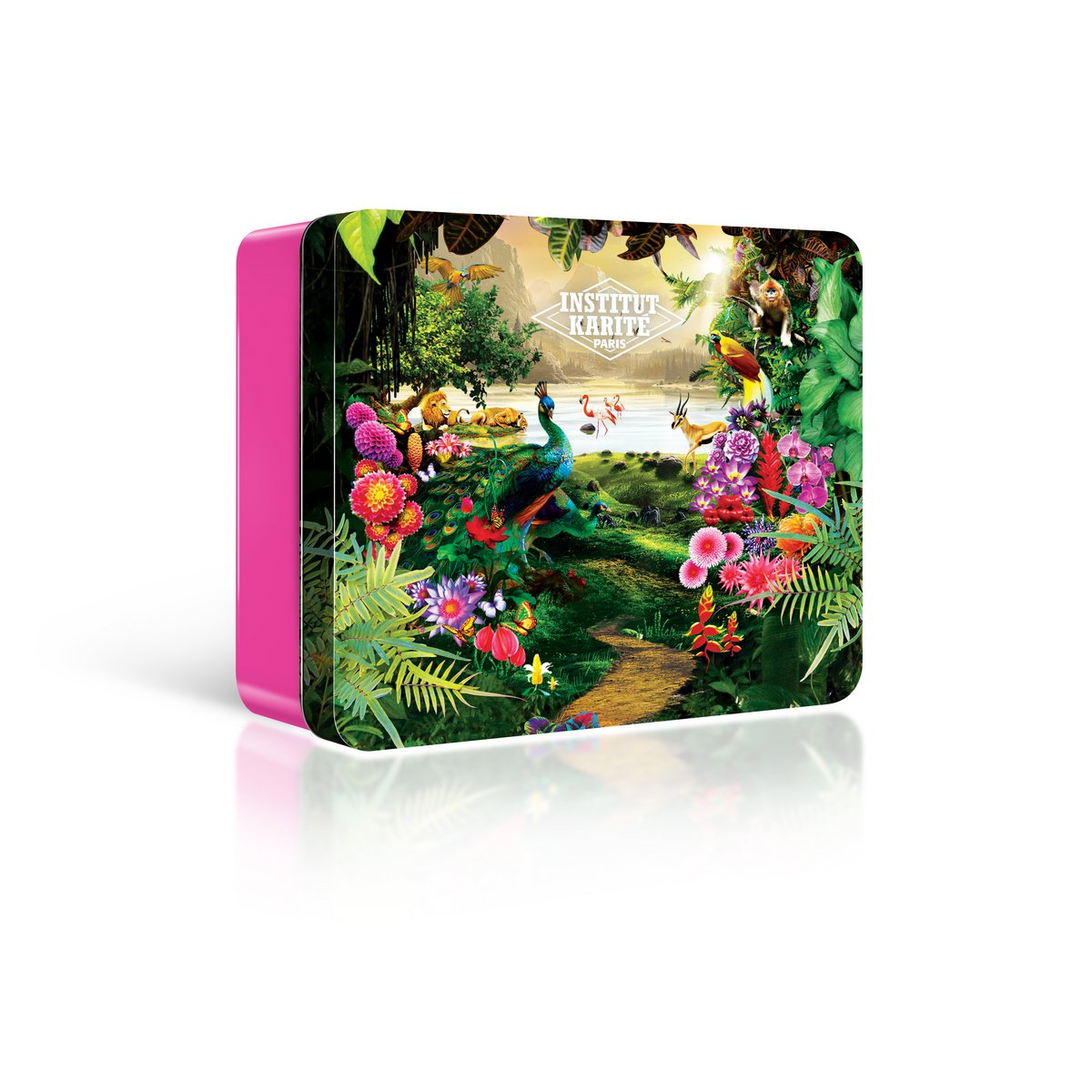 Jungle Paradise Metal Box