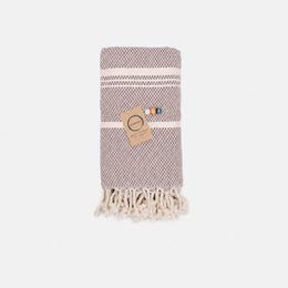 Ecobain Towel "Grit" | Dusty Pier (Taupe)