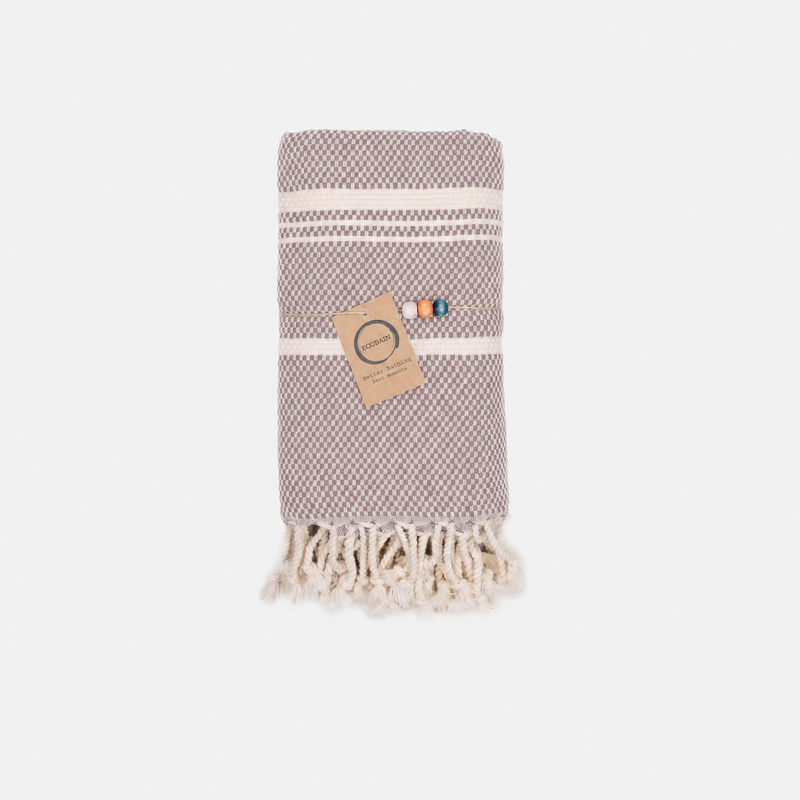 Ecobain Towel "Grit" | Dusty Pier (Taupe)