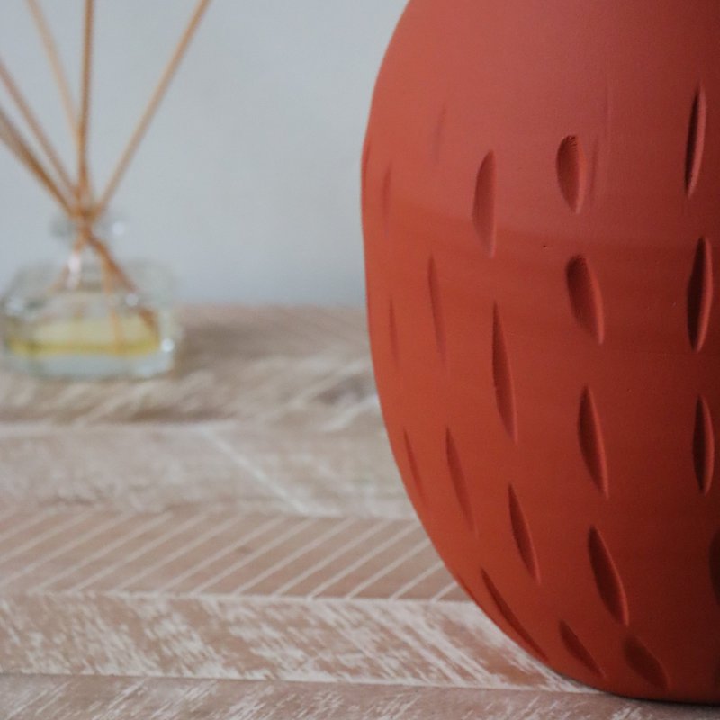 Die Arcila -Jars - Mat Terracotta