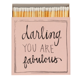 Luxury Matchbox Darling, you are fabulous