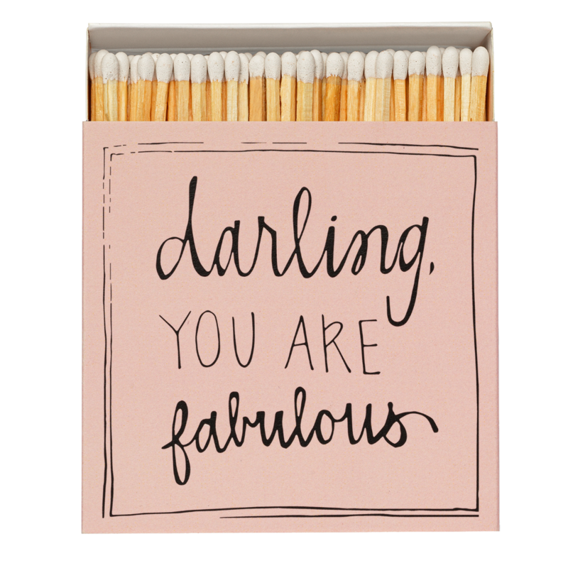 Luxury Matchbox Darling, you are fabulous