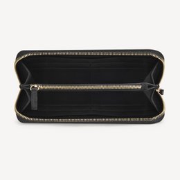 Vegan Apple Skin Wallet - Black