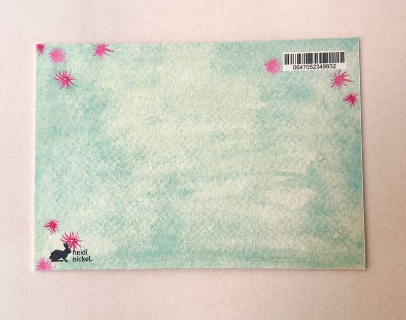 Postcard bee - you should live high