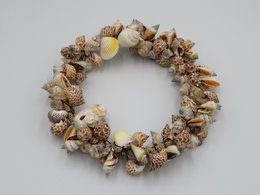 Corona di conchiglie 25 cm