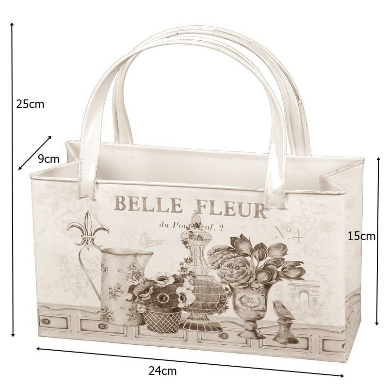 Metalowa torba Fleur