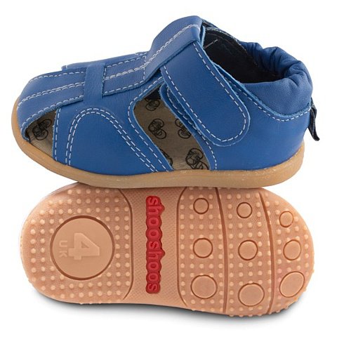 19 Sandalias azul