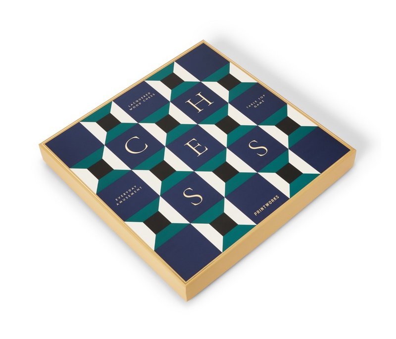 Printworks Spel - Schach lackiert - Athena