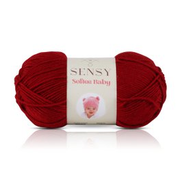 Sensy Softee Baby Yarn, 3.5 oz, 275 Yards, Gauge 3 Light