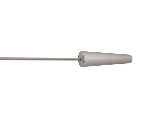 Vægur NeXtime Plug-Inn 58 cm sølv