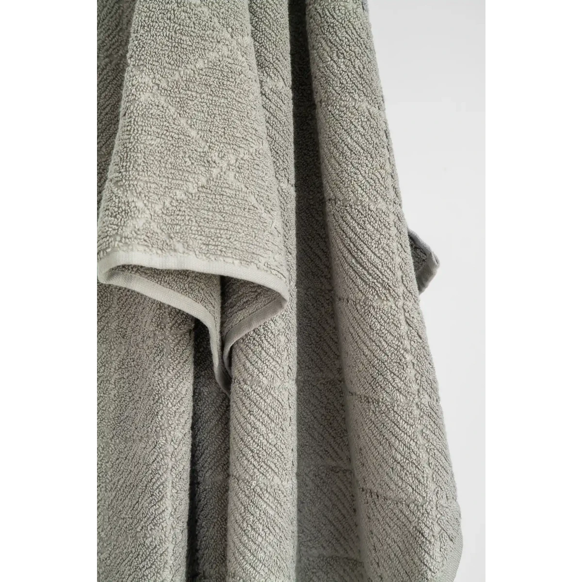 Baklava – Terry Cotton Towel – Moss Green