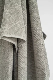Baklava - serviette Terry Cotton - Moss Green