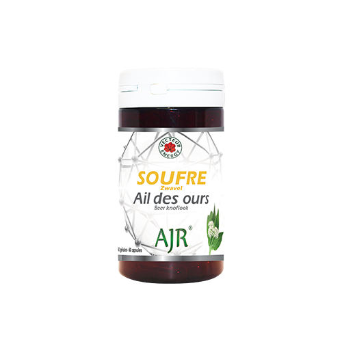 AJR Soufre Ail des ours 300mg 60 gelules vegetales