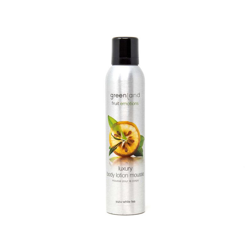 Bodylotion mousse 200 ml, yuzu-hvid te
