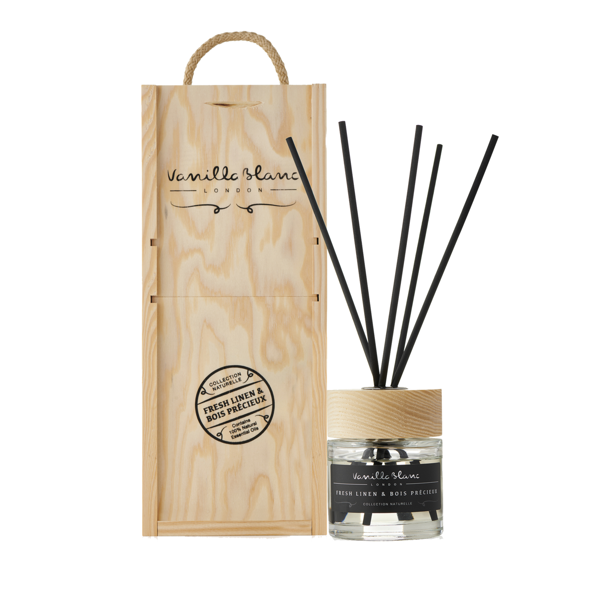 Fresh Linen & Bois Précieux Reed Diffuser