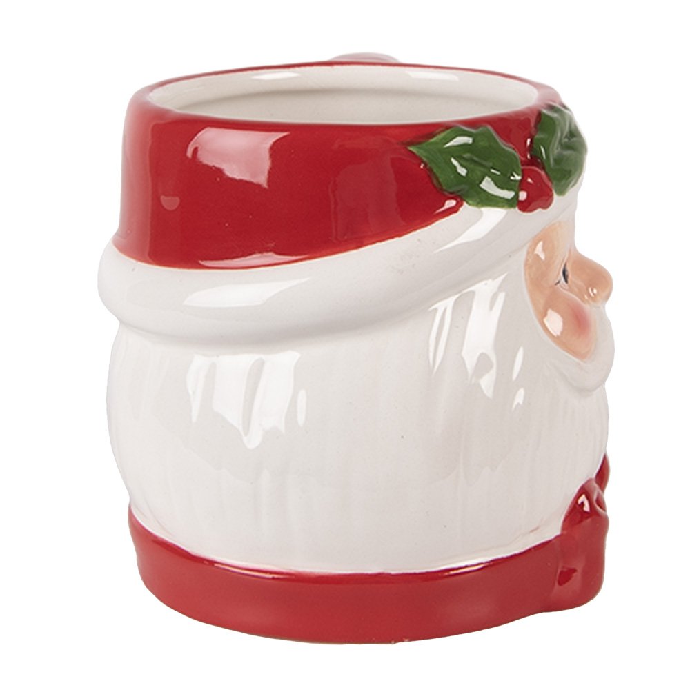 Mok Kerstman 300 ml Wit Keramiek