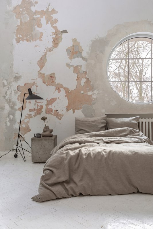 Linen bedding set / Natural
