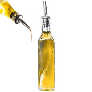 Olie en azijn flesglas met dispenser 250 ml