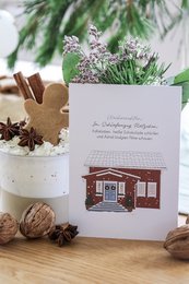 Ansichtkaart - Ontbijtkoekjes in je pyjama