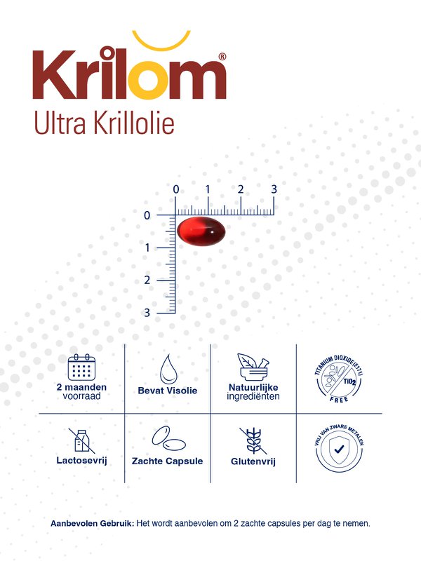 Krilom Ultra Krill Oil | Omega-3 tilskud