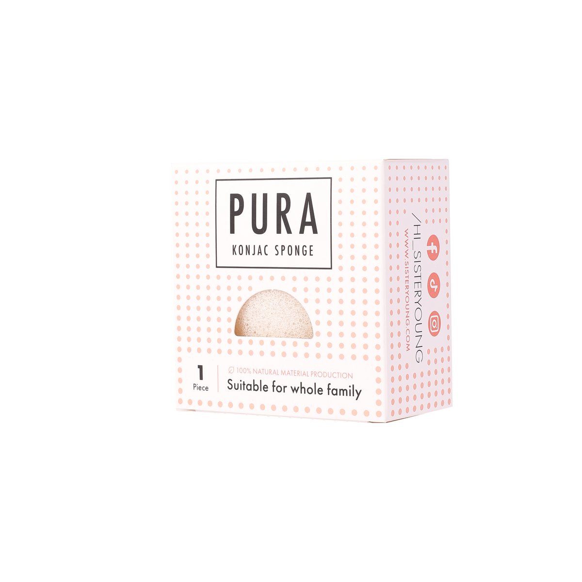 Sister Young l PURA – Natural Konjac Sponge