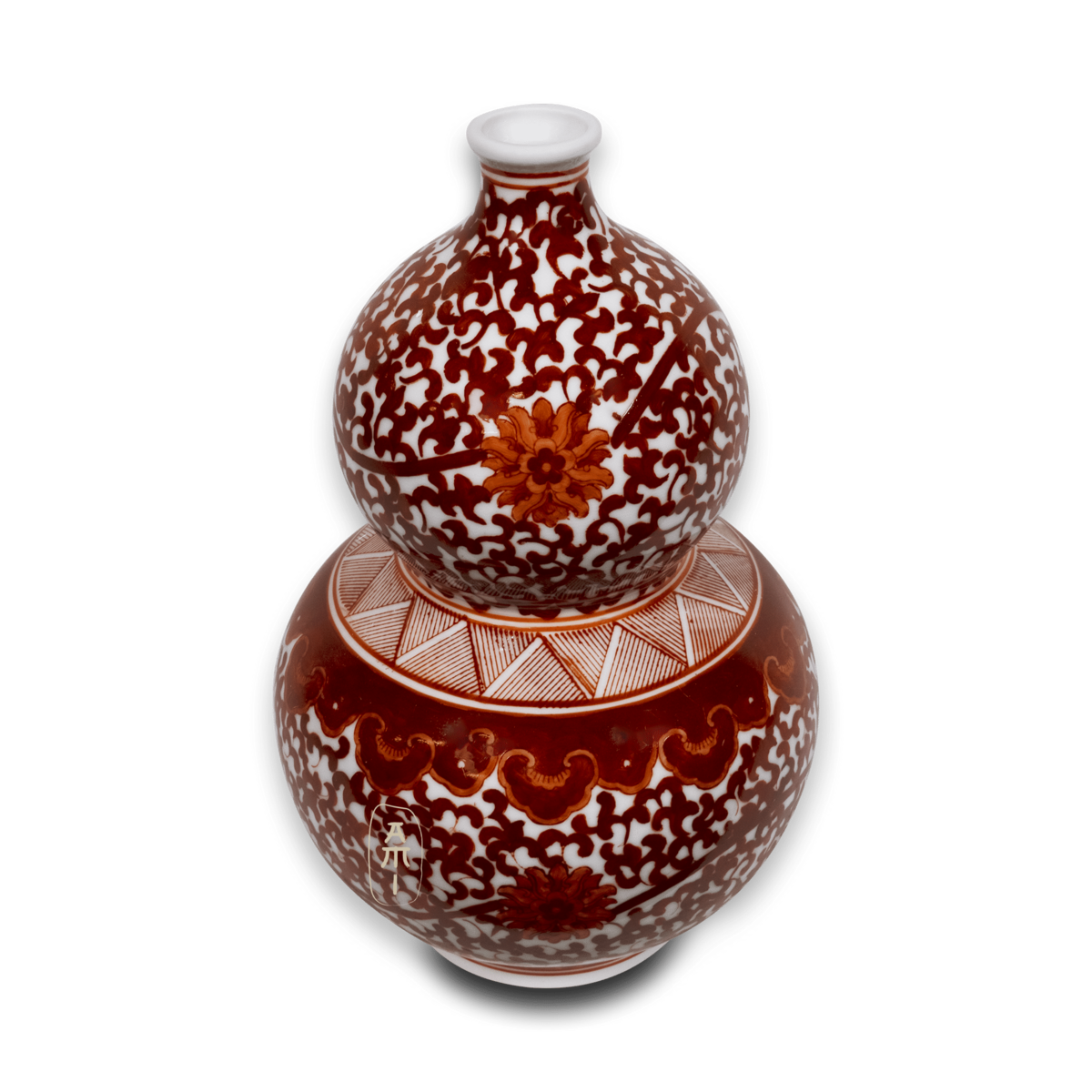 florero de calabaza de flor de rosa famille