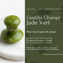 Gua Sha y Hongo en Piedra Natural | 6 modelos para elegir