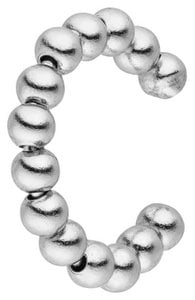 Earcuff 925 zilveren balletjes