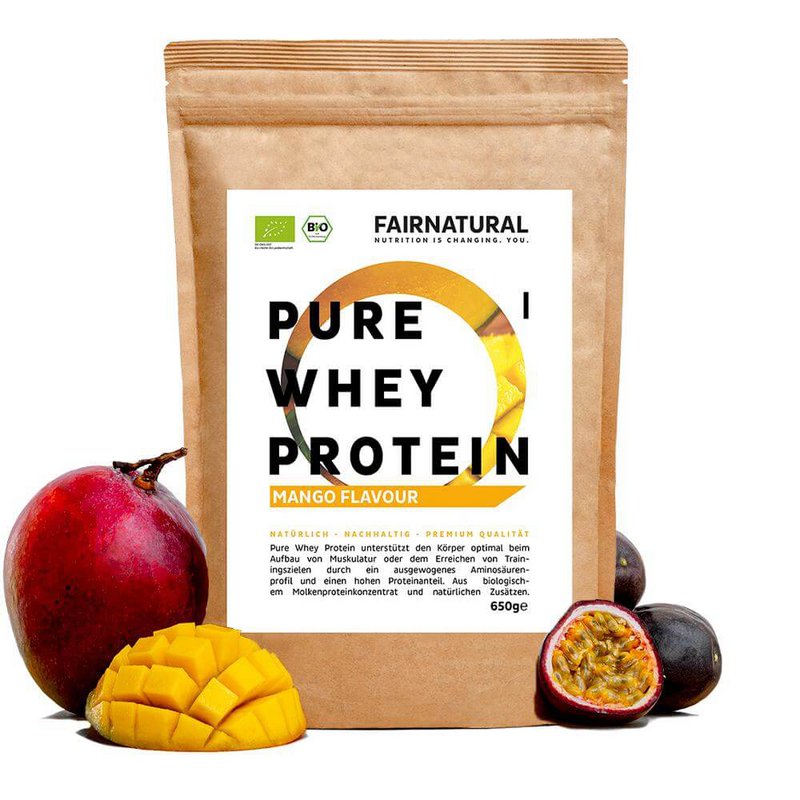 Organic Whey Protein Powder Mango