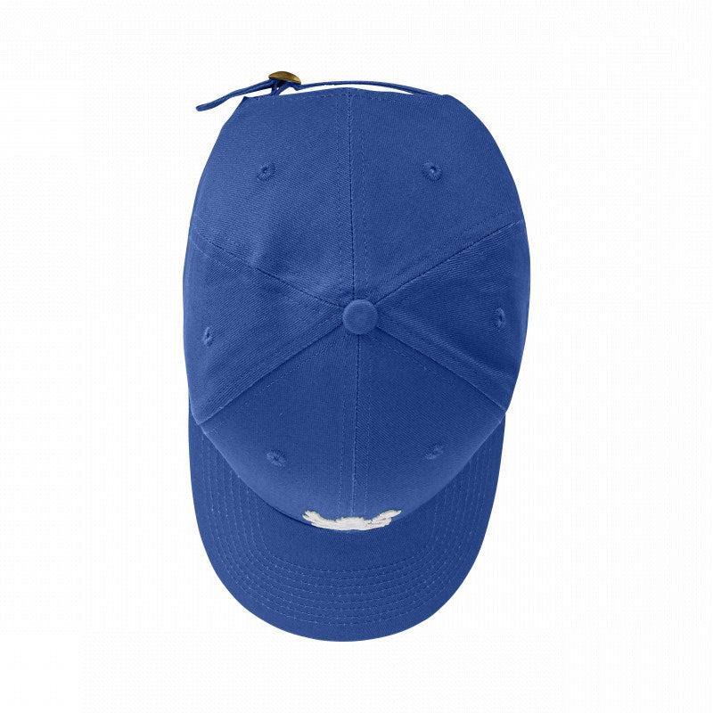 O.Leo baseballkasket - Blå - Hvid løve - Unisex