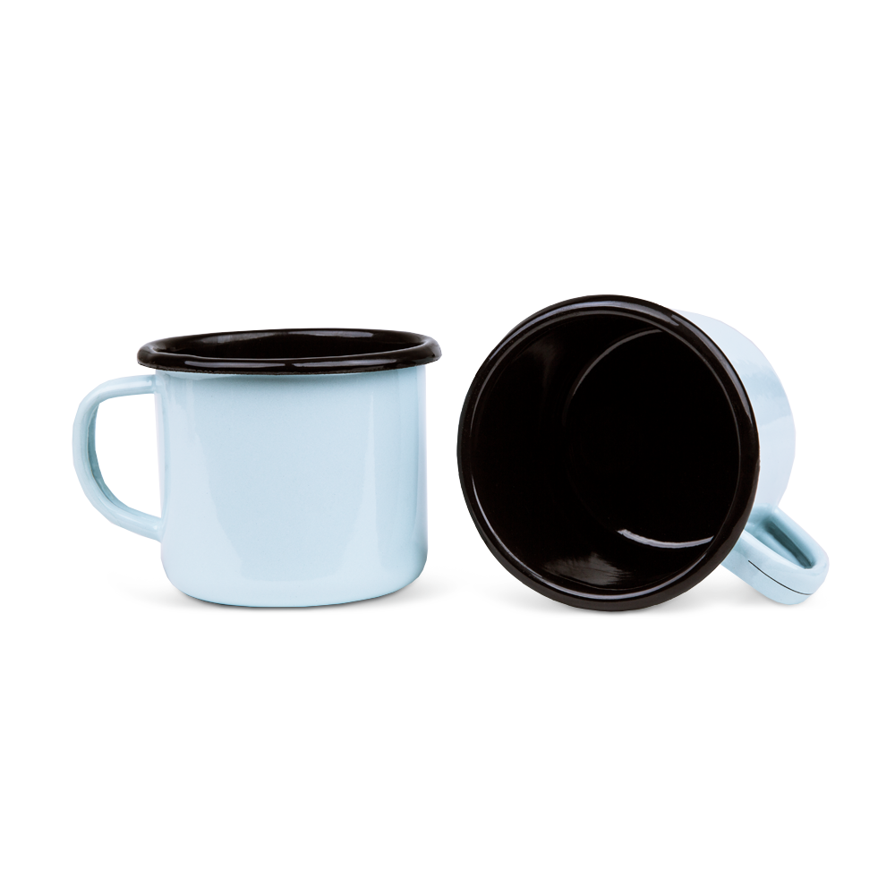 Tazza da caffè smaltata da 0,35l | Pianura B.