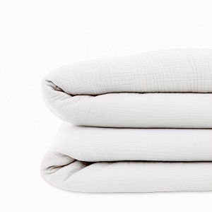 White Organic Cotton Duvet Cover