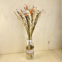 Bukiety BLOOMY Suszone kwiaty Beżowy