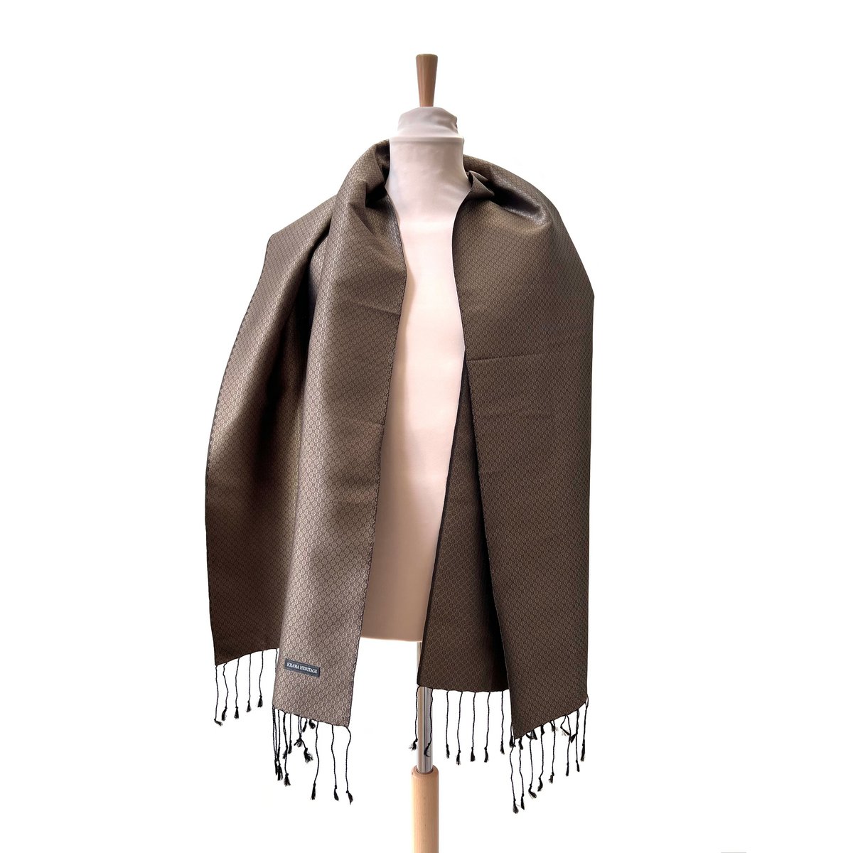 The Jasmin Luxury Topaz Silk Krama - Men