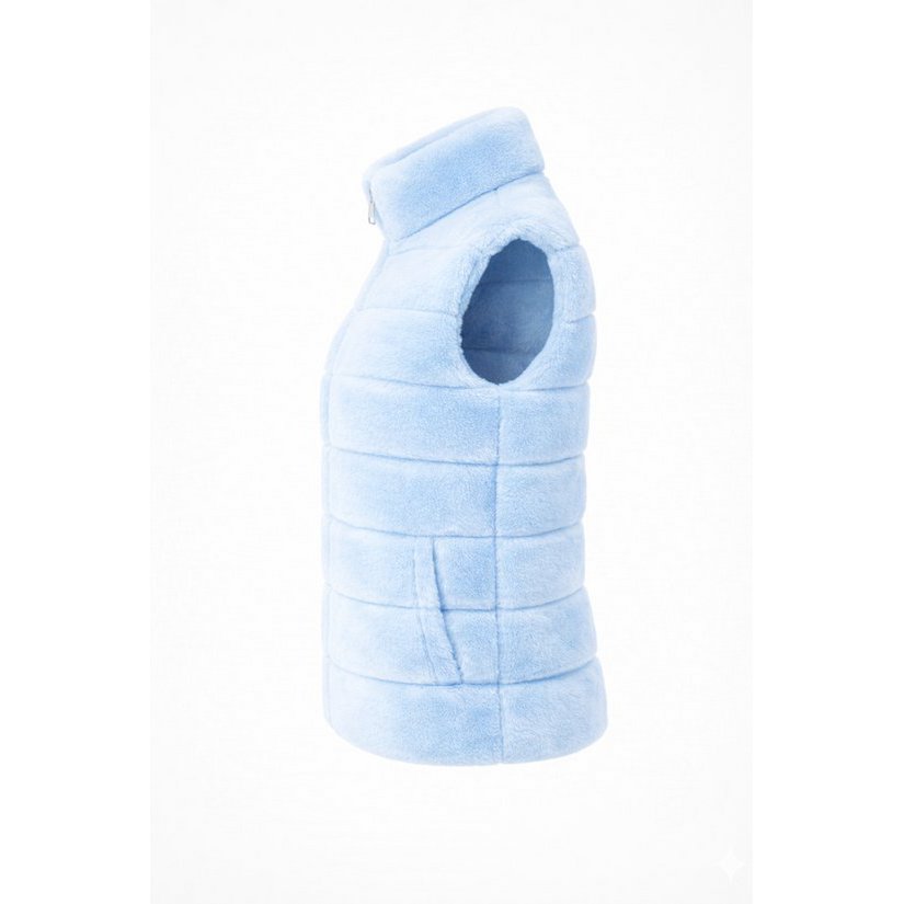 Chaleco de piel sintética HS - Mujer - En nuevos colores - Talla única