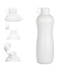 Biodrup biobased drinkfles 500ml White