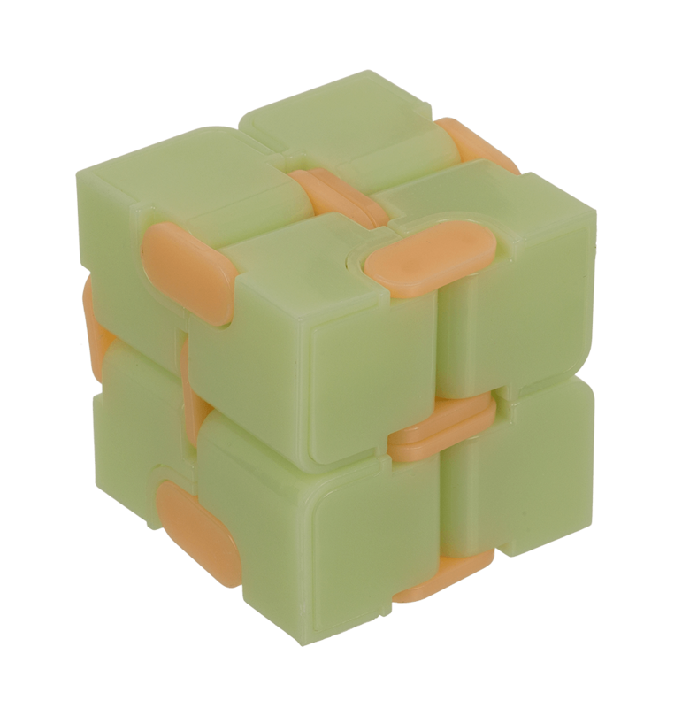 Fidget Toy, Infinity Cube, Glow in the Dark,