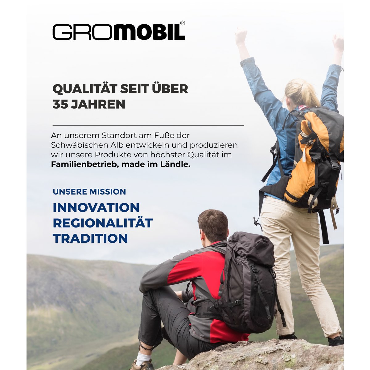 GROMOBIL® Reise-Nackenstützkissen TRAVEL – Orthopädisches Kissen: ergonomisch & atmungsaktiv für Hotel, Pension, Ferienwohnung & Camping