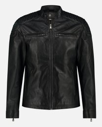 Hobbs │ Veste de moto en cuir masculin