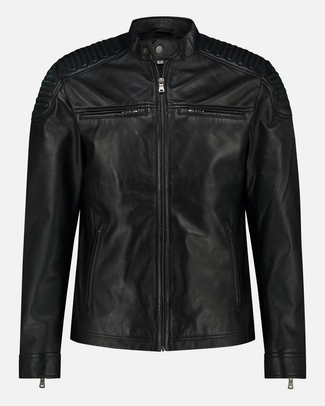 Hobbs │ Veste de moto en cuir masculin