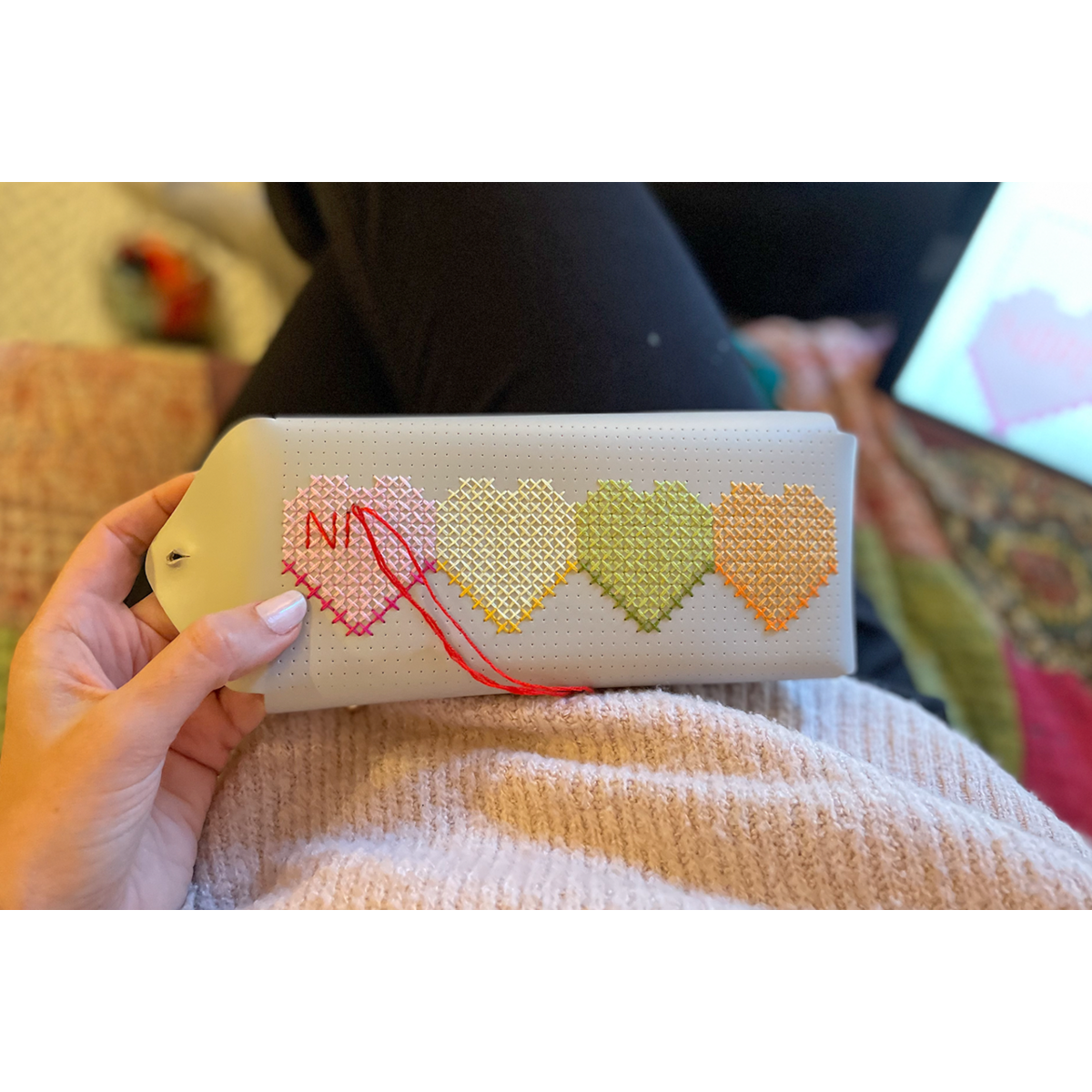 Étui à crayons / porte-lunettes Stitch