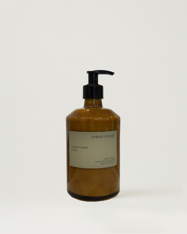 Loción de manos Golden Amber Oudh