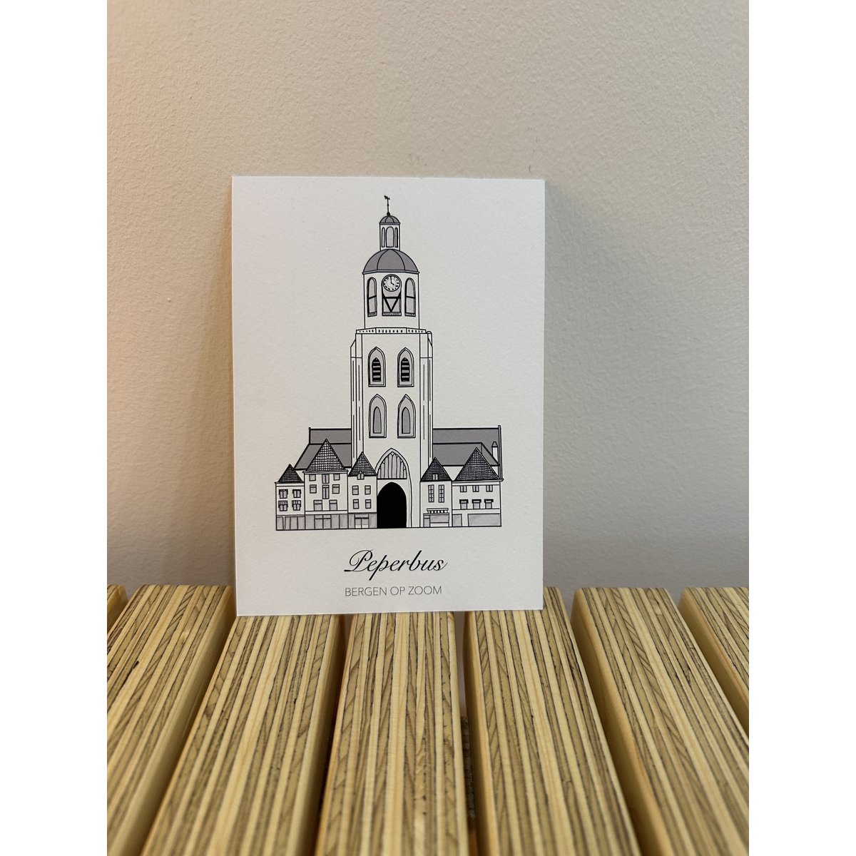 Carte postale Peperbus Bergen op Zoom